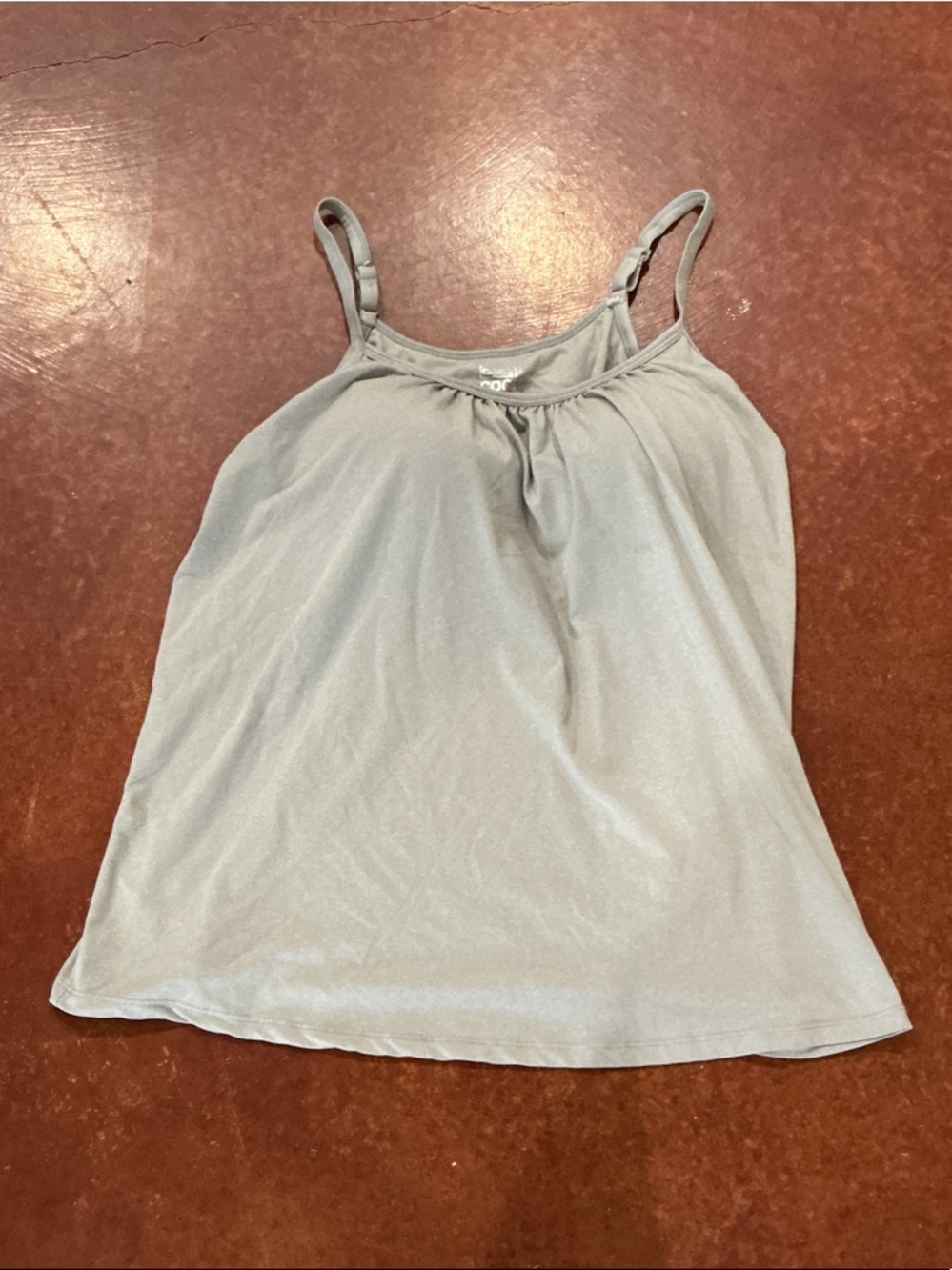 32 Degrees Gray Women's Adjustable Strap Tank Top